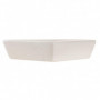Plateau apéritif DKD Home Decor 5 Pièces Beige Blanc Bambou Grès (21,5 x 21,5 x 33,99 €