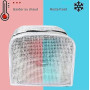 zaraf Bento Lunch Box 2 Couches Boite Repas Compartiment 1200 ml Lunchbox Hermétique avec Couverts Kit et Sac Isotherme Repas Bo