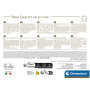 Clementoni - Puzzle pour Adultes 1000 Pièces, HQC Museum-The Starry Night Compact Box, Fabriqué en Italie, 37065