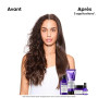 L'OREAL PROFESSIONNEL - Masque Cheveux Disciplinant Keratin Alpha Sleek - -84% de Frisottis - Nourrit en Profondeur & Renforce l