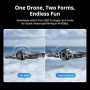 DJI Avata 360 Bundle Fly More (RC 2), drone avec imagerie 360° 8K au format 1 pouce pour FPV et prises de vue aériennes, drone c