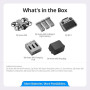 DJI Avata 360 Bundle Fly More (RC 2), drone avec imagerie 360° 8K au format 1 pouce pour FPV et prises de vue aériennes, drone c