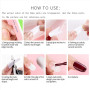 500 Pièces 10 Tailles Faux Ongles Capsules French Acrylique Tips Ongles Pointues Professionnel ou Art pour Fille & Femme (Transp