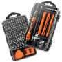 JOREST 117 en 1 Kit de Tournevis de Précision, Kit d'outils Mini,Magnétique Outils de Réparation avec Torx Triangle Bits etc,Pou