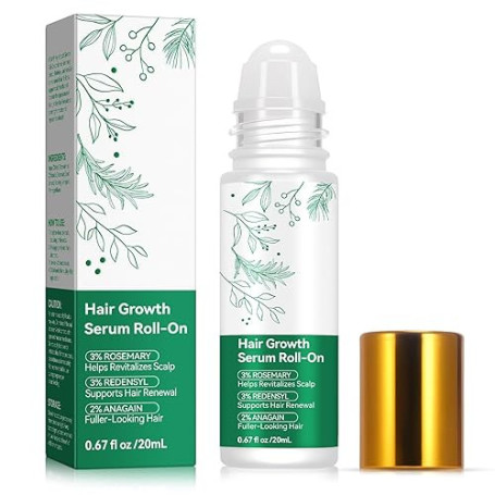 Sérum capillaire au romarin — contenant 3% de romarin, de l'aloe vera, de l'huile de coco et de l'huile de karité — sérum favori