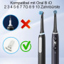 Wardimark Lot de 12 Brossette Compatible avec Oral B iO Brosses à Dent Electrique, Brossettes de Rechange Pour iO 2 3 4 5 6 7 8 