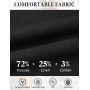 CMTOP Pantalon Homme Lin Ete Pantalon Decontracte Leger Pantalons Taille Elastique Pantalon de Yoga Plage Respirant Confortable 