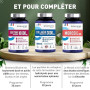 Biotine 10 000 µg GRANIONS, Complement alimentaire CHEVEUX, PEAU, ONGLES - Vitamine B5, Biotine, Millet, Cystine, Myrtille, Zinc