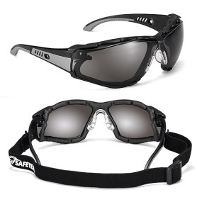 SAFEYEAR lunettes de sécurité de travail transparentes anti-buée, Anti-rayures, UV 400, résistantes aux chocs. CE EN166 lunettes