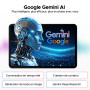 POPUX P13 Tablette, 13,4 Pouces 2.4K 120Hz Tablette Android 16 avec Gemini AI, 48Go RAM 128Go ROM, 12000mAh Battery, Widevine L1