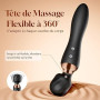 Vibromasseurs Feminin Vibrant à Double Embout Sex Toys, 12 Modes & Tête Flexible Vibromasseur Sextoyse Couple Plaisir, Sextoyse