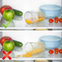 Albal - 3 Couvre-plats en Silicone 5 cm, 8 cm et 11 cm - Réfrigérateur, congélateur et micro-ondes - Extensible et résistant - R