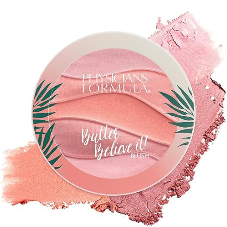 Physicians Formula, Blush en Crème Believe It! Blush en Crème Multicolore avec Formule Modulable pour un Look Naturel, avec Beur