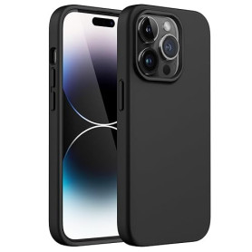 JETech Coque Silicone pour iPhone 14 Pro Max 6,7 Pouces, Protection Complète du Corps au Toucher Soyeux, Étui Housse Anti-Chocs