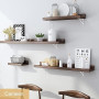 Equerre Etagere Murale Équerre Triangulaire Support Etagere Murale en Fer blanche avec Vis pour étagère déco cuisine chambre meu