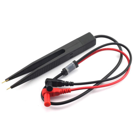 DollaTek Precision SMD Chip Component Test Probe LCR Bridge Inductance/Capacitance/Resistance Testing Tool Multimeter Lead Wire 