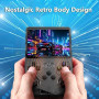 Whatsko R36S Console de jeux portable rétro 128 Go, Système RK3326 Arkos, plus de 40 000 jeux, écran 3,5 pouces, console de jeux