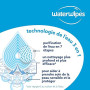 WaterWipes Sensitive+ Newborn & Baby Wipes, Lingettes Pour Nouveau-Nés et Bébés, 720 unités (12 paquets), 3-en-1 nettoie, soigne