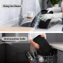 Pietuley Tapis Silicone pour Air Fryer Ninja 9,5L-10,4L AF500EU AF400EU AF451EU DZ401, Accessoires pour Ninja Foodi Flexdrawer M