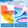 Guangna 360 Couleurs Feutre Acrylique, Feutre Acrylique Acrylique Pinceau Pour Papier, Verre, Galet, Métal, Plastique, Bois, Oeu