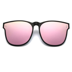 Long Keeper Clip Lunettes de Soleil Polarisées, Clip Solaire pour Lunettes de Vue, Clipsable Sur Lunette de Soleil Polarisante p