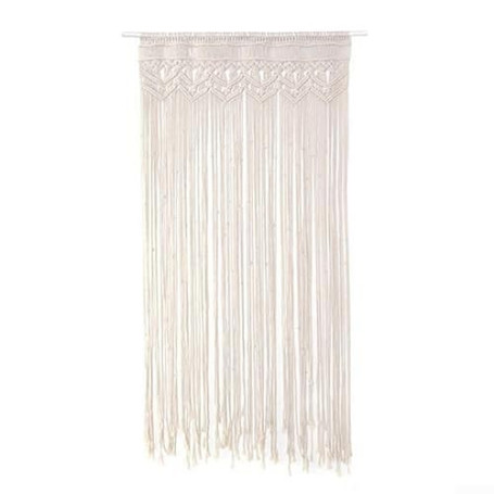YJDOORPLAY Rideau en macramé pour porte, tapisserie pour mariage, décoration bohème, à suspendre au mur, séparateur de fenêtre,