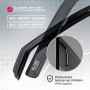 MOTOS Deflecteur vitre voiture pour MAZDA BT–50 2006-2011 Déflecteurs d'air élégants avec installation facile, Réduction du brui