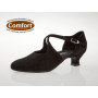 Diamant Femmes Chaussures de Danse 052-112-001 - Suède Noir - Extra Large - 4,2 cm Spanish - Made in Germany