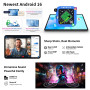 TECLAST T65 Tablette 13.4 Pouces Android 16, Écran 120Hz, Dual SIM 4G LTE, 10000mAh, 26Go RAM + 256Go ROM, Widevine L1, Tablette