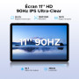 POPUX Tab G6 Android 16 Tablette 11 Pouces, 30Go+256Go(TF/2To), 4G LTE Tablette avec Carte Sim Batterie 8000mAh, Octa Core Uniso