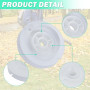 Adefol Ensemble de Poulies à Câble pour STIHL BG56C BG86C SH86C SH56C Souffleur à Feuilles, Poulie de Câble avce Câble de Démarr