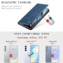 KZB Coque pour Samsung Galaxy S25 FE 5G Etui Premium Housse en Cuir Pochette Protection Portefeuille Rabat Clapet Case Porte Car