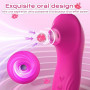 Vibromasseurs Feminin Clitoridien va et vient Sex Toys, Sexes Toye Femmes 10 Sucer Modes Vibromasseur Silencieux Sextoy, Charge