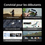 DJI Mini 4K, Drone Caméra 4K UHD, Moins de 249 g, Stabilisation de la Nacelle à 3 Axes, Transmission Vidéo sur 10 km, Retour Aut