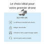 DJI Mini 4K, Drone Caméra 4K UHD, Moins de 249 g, Stabilisation de la Nacelle à 3 Axes, Transmission Vidéo sur 10 km, Retour Aut
