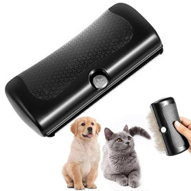 Brosse Chien Poil Court, Poils Morts pour Chiens et Chats, Toilettage Canin Chat Professionnel, Brosse pour toilettage et élimin