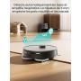 Lefant M3 Robot Aspirateur Laveur 12 000 Pa avec Station Tout-en-Un, Double Serpillière Rotative 200 TR/Min, Navigation dToF, Év