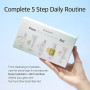 mixsoon Pure Glow Essentials Kit de soins de la peau en 5 étapes, doux et hydratant, pour tous les types de peau, 5 pièces de so