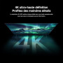 XIAOMI TV A Pro 65, 165 cm (65 Pouces), 4K UHD QLED, Smart TV, Google TV, Contrôle Vocal, HDR10+, Mode Game Boost 120Hz, MEMC, 2