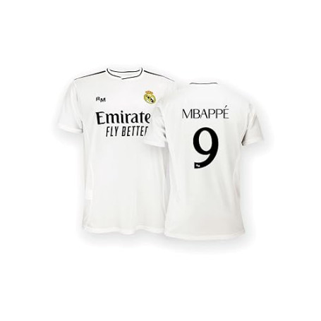 Real Madrid Maillot Domicile Saison 24/25 Tricot Mixte (Lot de 1)