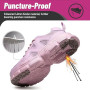 KOIFISH Chaussures de Sécurité Femme Légère Basket de Secruite Confortable Antidérapante Chaussures de Travail Embout Acier Resp
