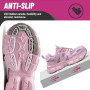 KOIFISH Chaussures de Sécurité Femme Légère Basket de Secruite Confortable Antidérapante Chaussures de Travail Embout Acier Resp