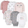 Gerber Ensemble de t-Shirt Bambins (Lot de 6) Bébé Fille