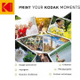 KODAK Picture Paper - Papier Photo Brillant, Pack de 50 Feuilles, Format A4 (21x29,7cm), 180g/m², Idéal pour Impressions Jet d'E