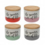 Boîte Versa The Sweetes Side Of Life Pliable Porcelaine Bois (10 x 8,2 x 10 cm) 19,99 €