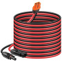 CERRXIAN Connecteur de panneau solaire 5 m 12 AWG vers câble d'alimentation femelle XT60i pour panneau solaire, centrale électri