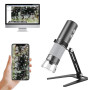 Ninyoon Microscope WiFi 4K avec Support Amélioré pour iPhone Android PC, 50-1000X USB Microscope Numérique sans Fil HD Endoscope