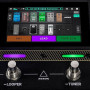 HeadRush Flex Prime Pédale de Modélisation et Multi-Effets pour Guitare et Basse, avec Écran Tactile, Boucleur, Wi-Fi, Chargeur