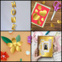 Belle Vous Papier Cartonné Doré A4 (Lot de 60) - 29,7 x 21 cm - Papier Metalisé/Carton Dore de 250 g/m² pour Invitations de Mari