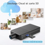 Digimore Mini Camera Espion sans Fil, WiFi Camera Surveillance 10h Enregistrement Continu, Stockage Cloud Gratuit, Batterie 3000